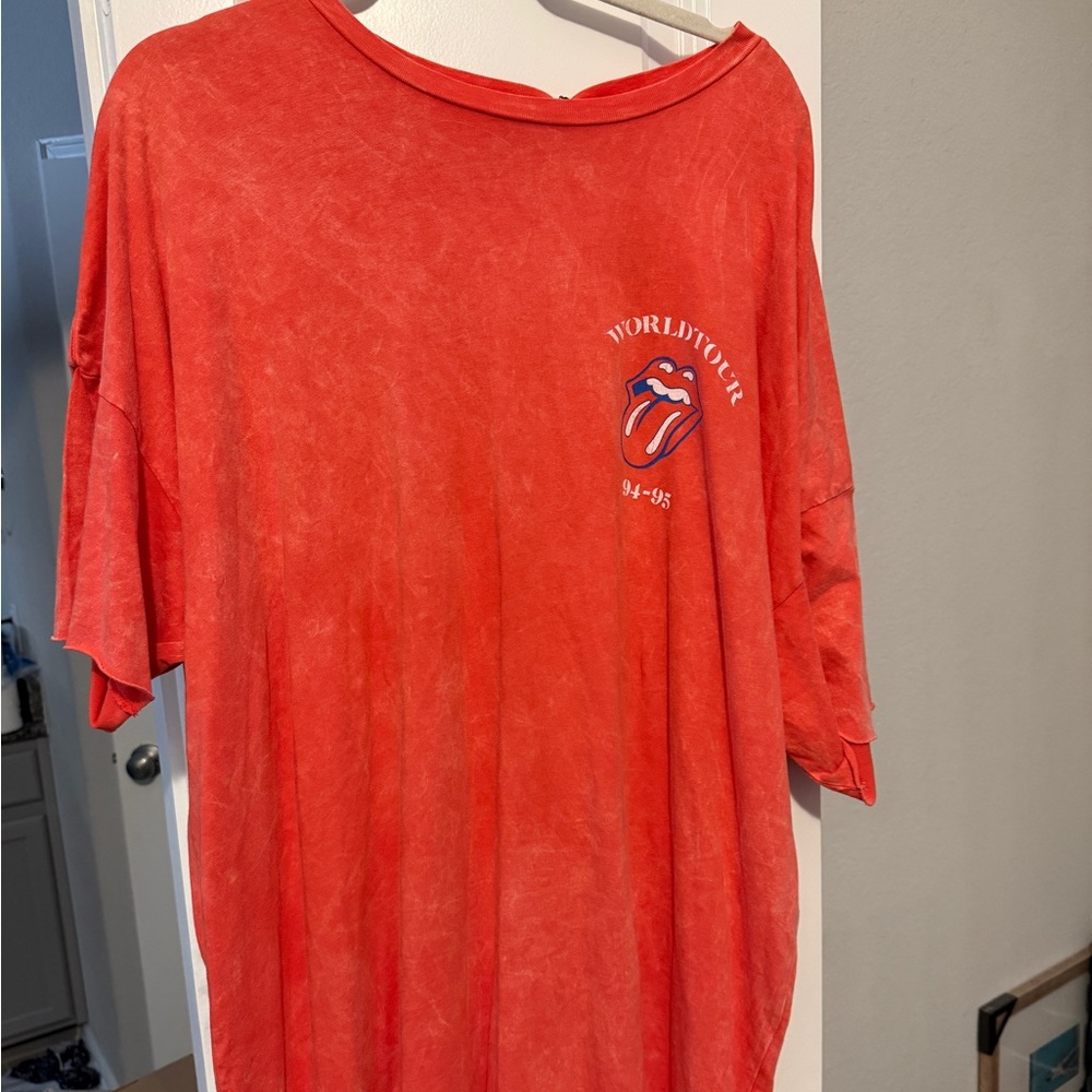 Daydreamer Rolling Stones shirt dress